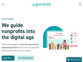 'givelively.org' screenshot