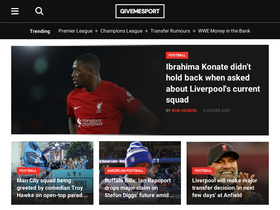 'givemesport.com' screenshot