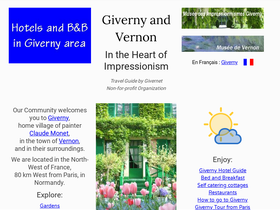 'giverny.org' screenshot