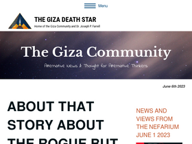 'gizadeathstar.com' screenshot