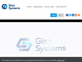 'gizasystemscareers.com' screenshot