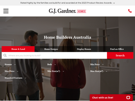'gjgardner.com.au' screenshot