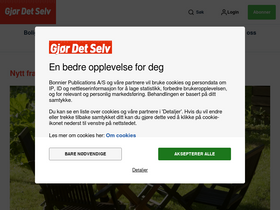 'gjoerdetselv.com' screenshot