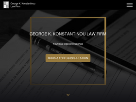 'gk-lawfirm.com' screenshot