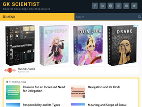 'gkscientist.com' screenshot