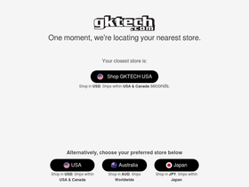 'gktech.com' screenshot
