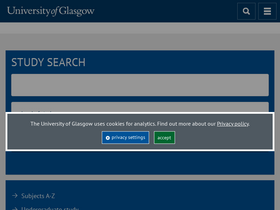'gla.ac.uk' screenshot