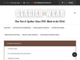 'glacierwear.com' screenshot