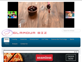 'glamourbiz.com' screenshot