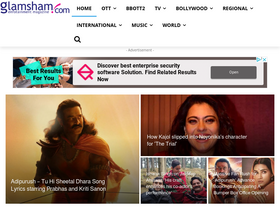 'glamsham.com' screenshot