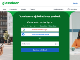 'glassdoor.com' screenshot