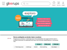 'gleerups.se' screenshot