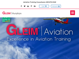 'gleimaviation.com' screenshot