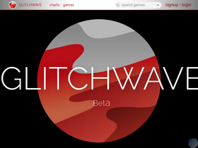 'glitchwave.com' screenshot
