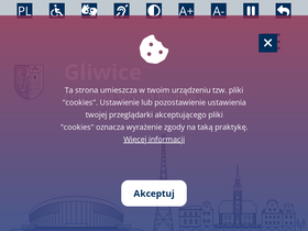 'gliwice.eu' screenshot