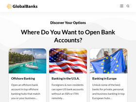'globalbanks.com' screenshot