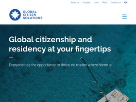 'globalcitizensolutions.com' screenshot