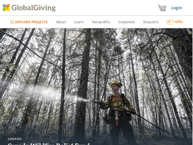 'globalgiving.org' screenshot