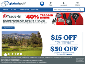 'globalgolf.com' screenshot