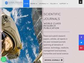 'globaljournals.org' screenshot