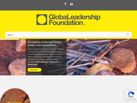 'globalleadershipfoundation.com' screenshot