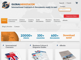 'globalnegotiator.com' screenshot