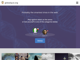 'globalquiz.org' screenshot