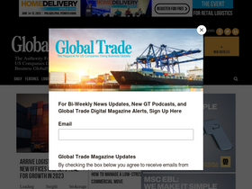 'globaltrademag.com' screenshot