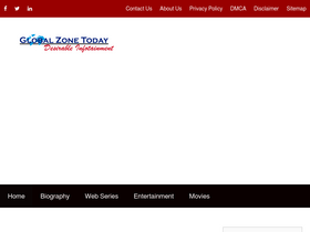 'globalzonetoday.com' screenshot