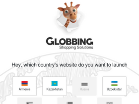 'globbing.com' screenshot