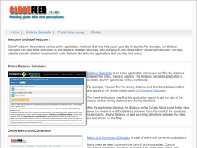 'globefeed.com' screenshot