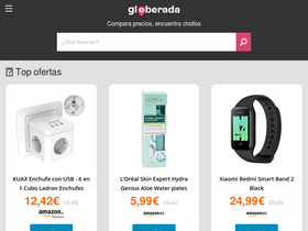 'globerada.com' screenshot