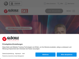 'gloeckle.de' screenshot