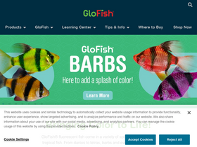 'glofish.com' screenshot