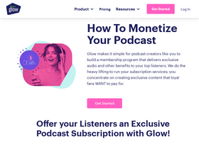 Glow  Podcast memberships your listeners will love