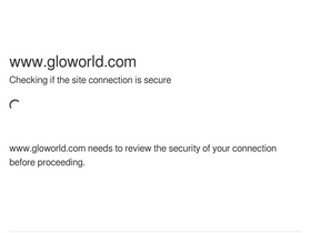 'gloworld.com' screenshot