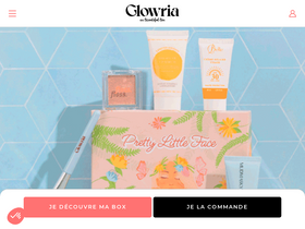 'glowria.com' screenshot