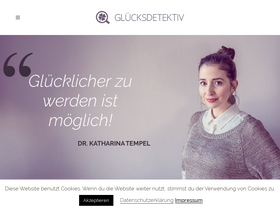 'gluecksdetektiv.de' screenshot