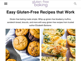 'glutenfreebaking.com' screenshot