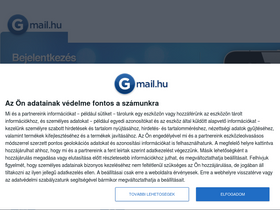 'gmail.hu' screenshot