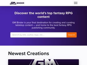 'gmbinder.com' screenshot