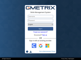 'gmetrix.net' screenshot