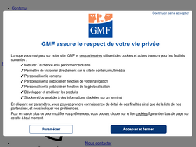 'gmf.fr' screenshot