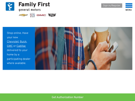 'gmfamilyfirst.com' screenshot