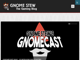 'gnomestew.com' screenshot