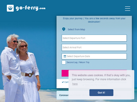 'go-ferry.com' screenshot