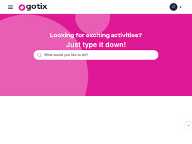 'go-tix.id' screenshot