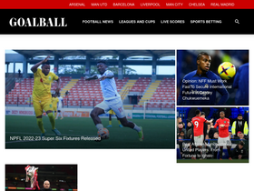 'goalballlive.com' screenshot