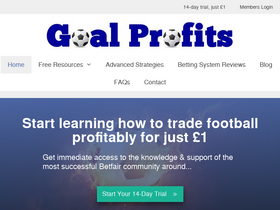 'goalprofits.com' screenshot