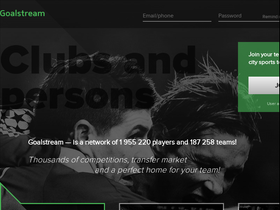 'goalstream.org' screenshot